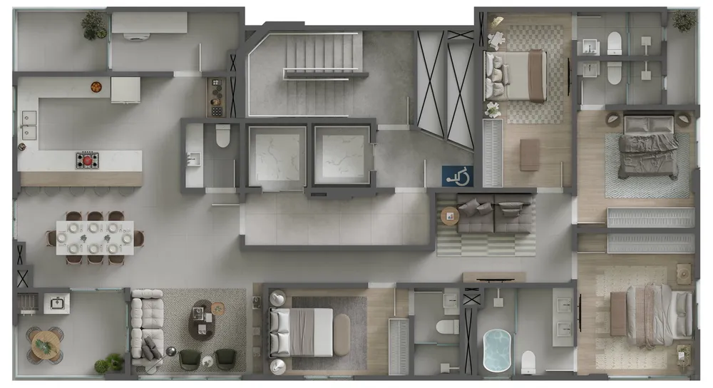 Apartamento, 3 quartos, 168 m² - Foto 12