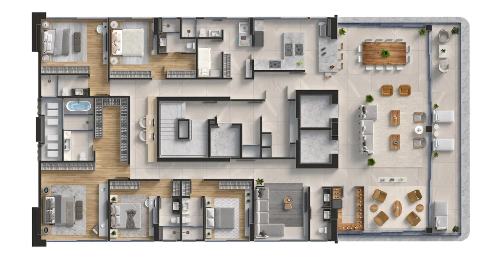 Apartamento, 6 quartos, 380 m² - Foto 6