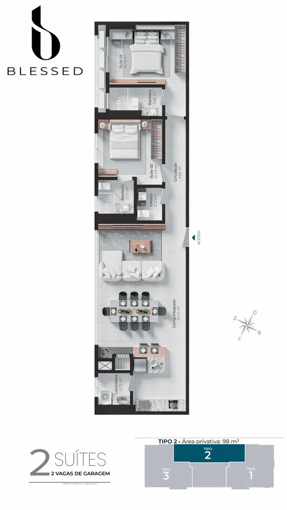 Apartamento, 3 quartos, 135 m² - Foto 11