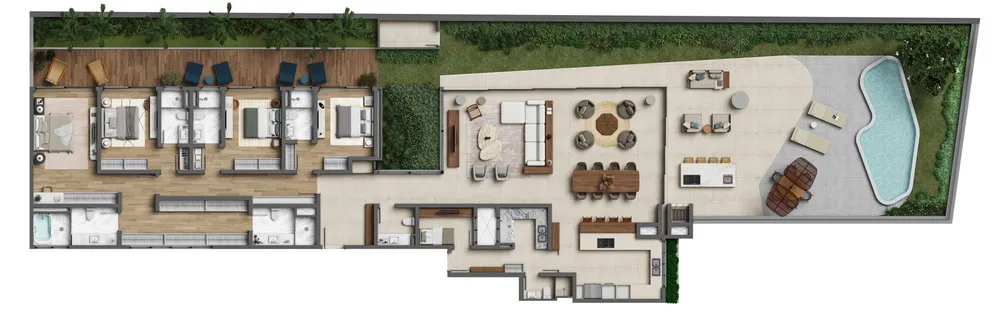 Apartamento, 4 quartos, 396 m² - Foto 7