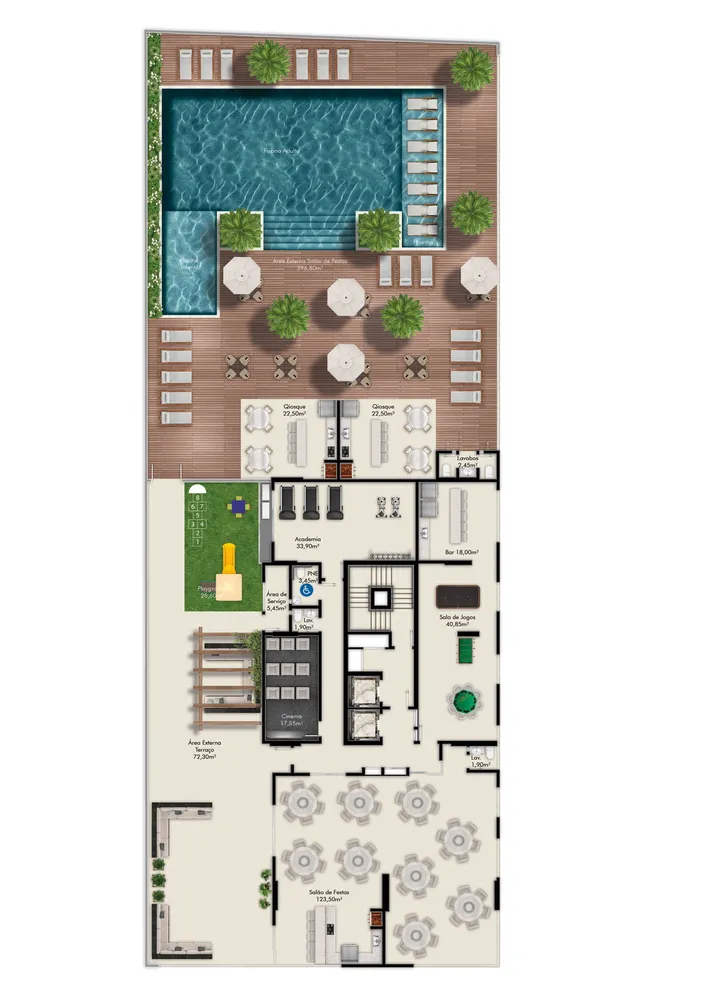 Apartamento, 3 quartos, 137 m² - Foto 12