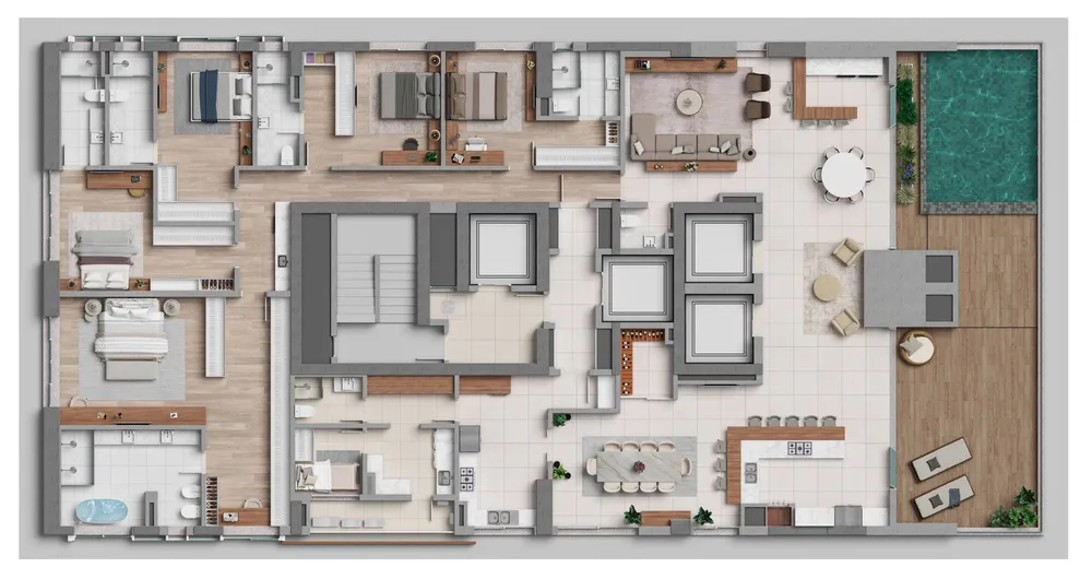 Apartamento, 4 quartos, 232 m² - Foto 16