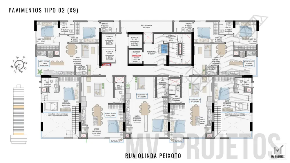 Apartamento, 50 m² - Foto 7