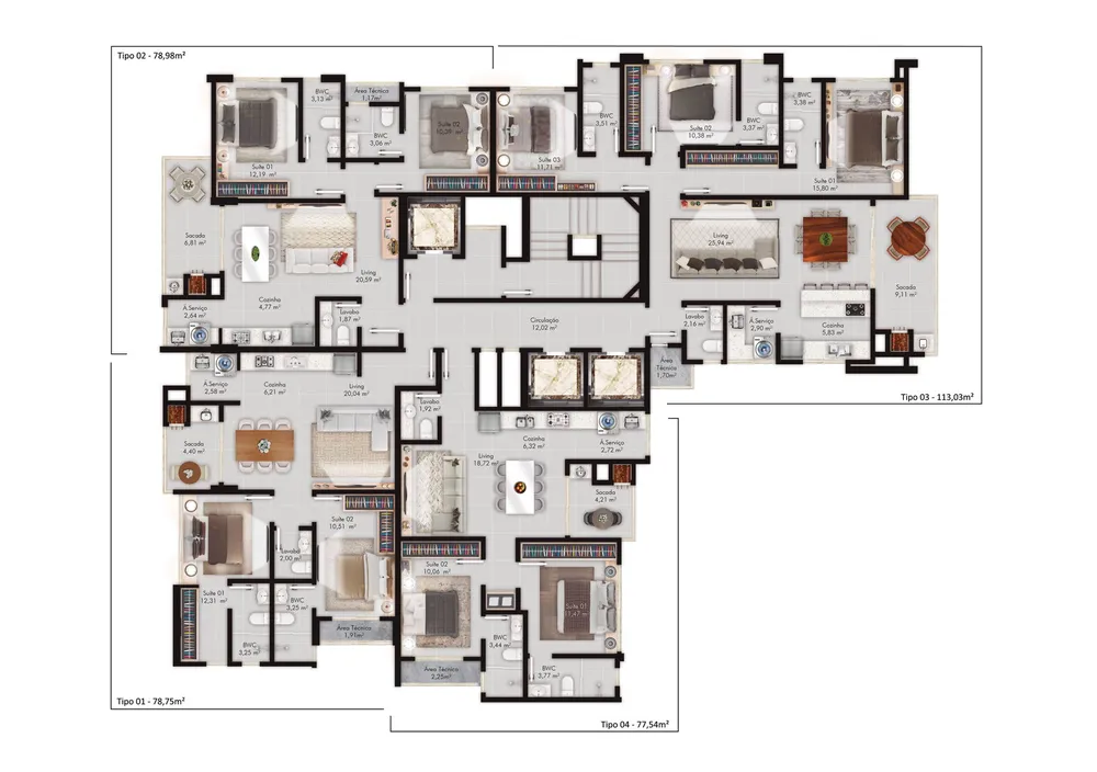Sala-Conjunto, 1000 m² - Foto 12