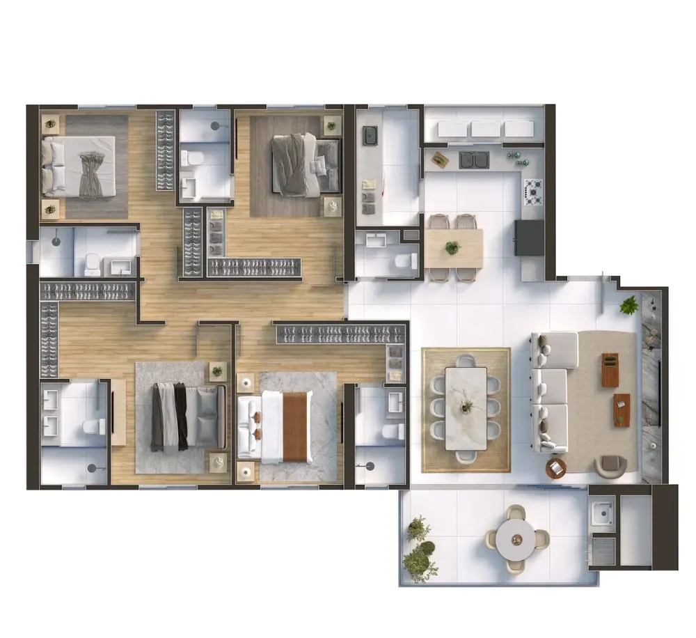 Apartamento, 4 quartos, 160 m² - Foto 11