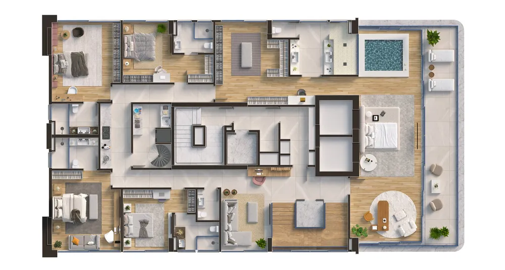 Apartamento, 4 quartos, 264 m² - Foto 12