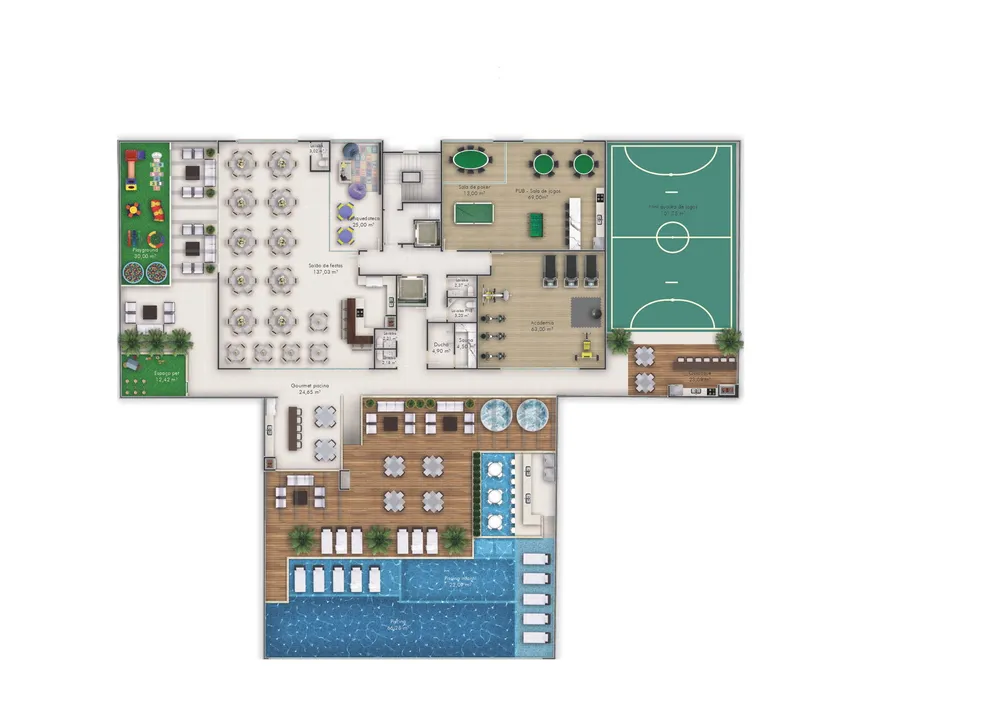 Apartamento, 3 quartos, 132 m² - Foto 1