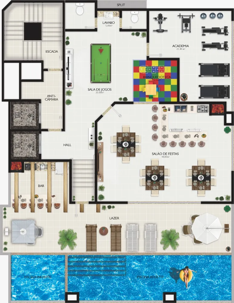 Apartamento, 2 quartos, 68 m² - Foto 8
