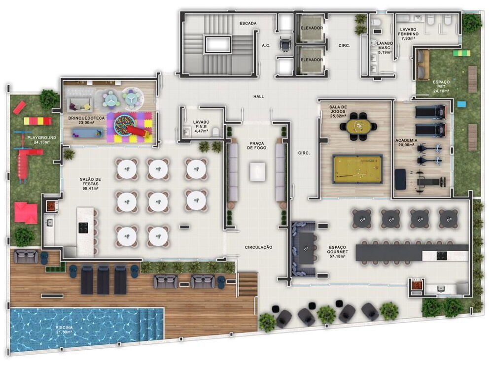 Apartamento à venda com 2 quartos, 71m² - Foto 7