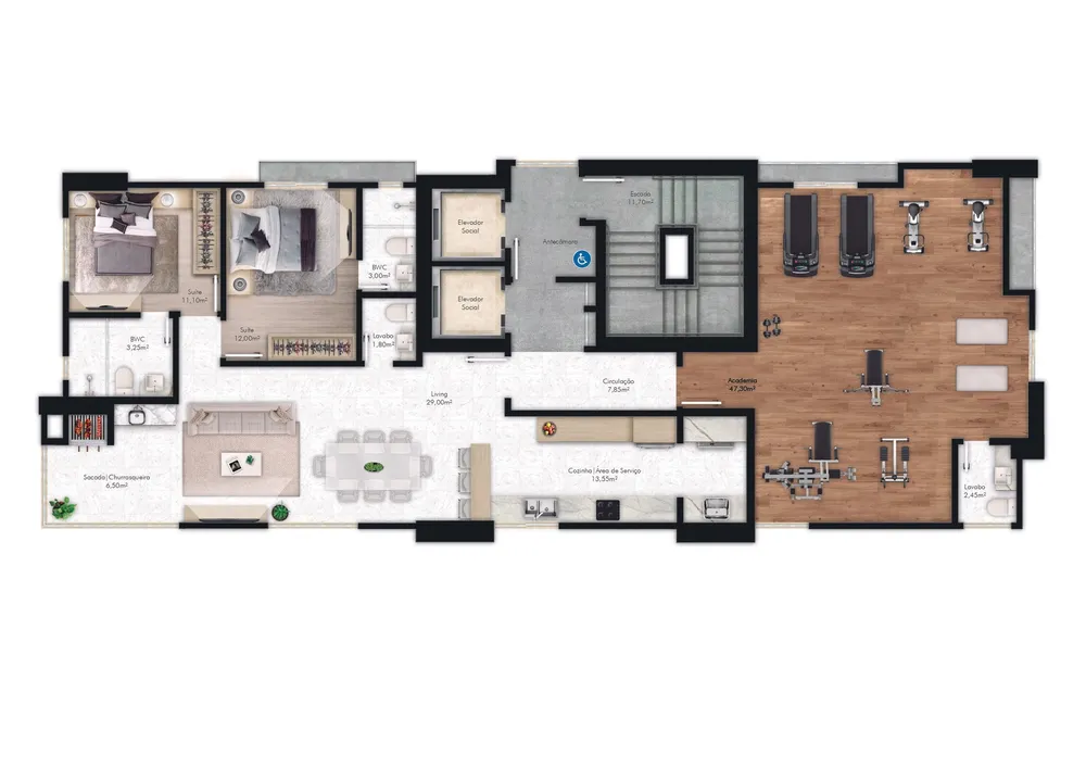 Apartamento, 5 quartos, 308 m² - Foto 8