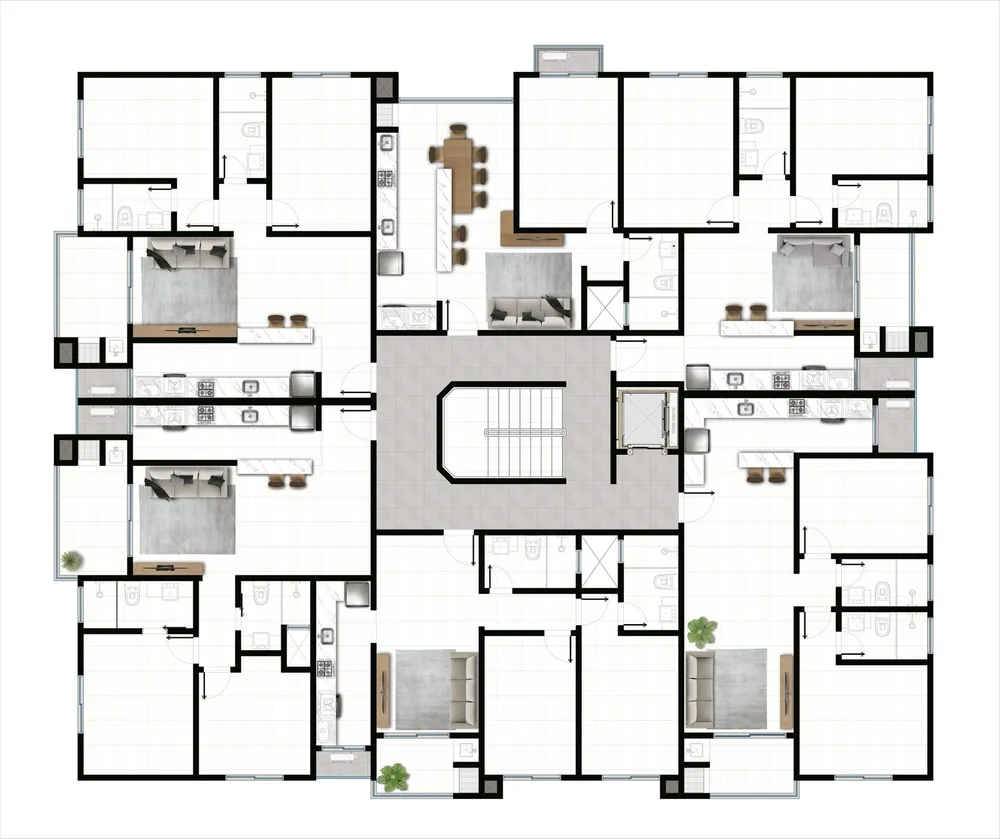 Apartamento, 2 quartos, 77 m² - Foto 12