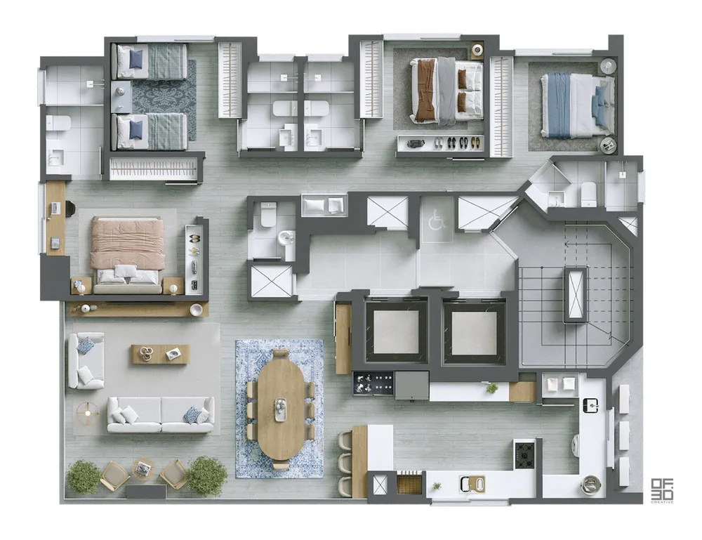 Apartamento, 4 quartos, 145 m² - Foto 4