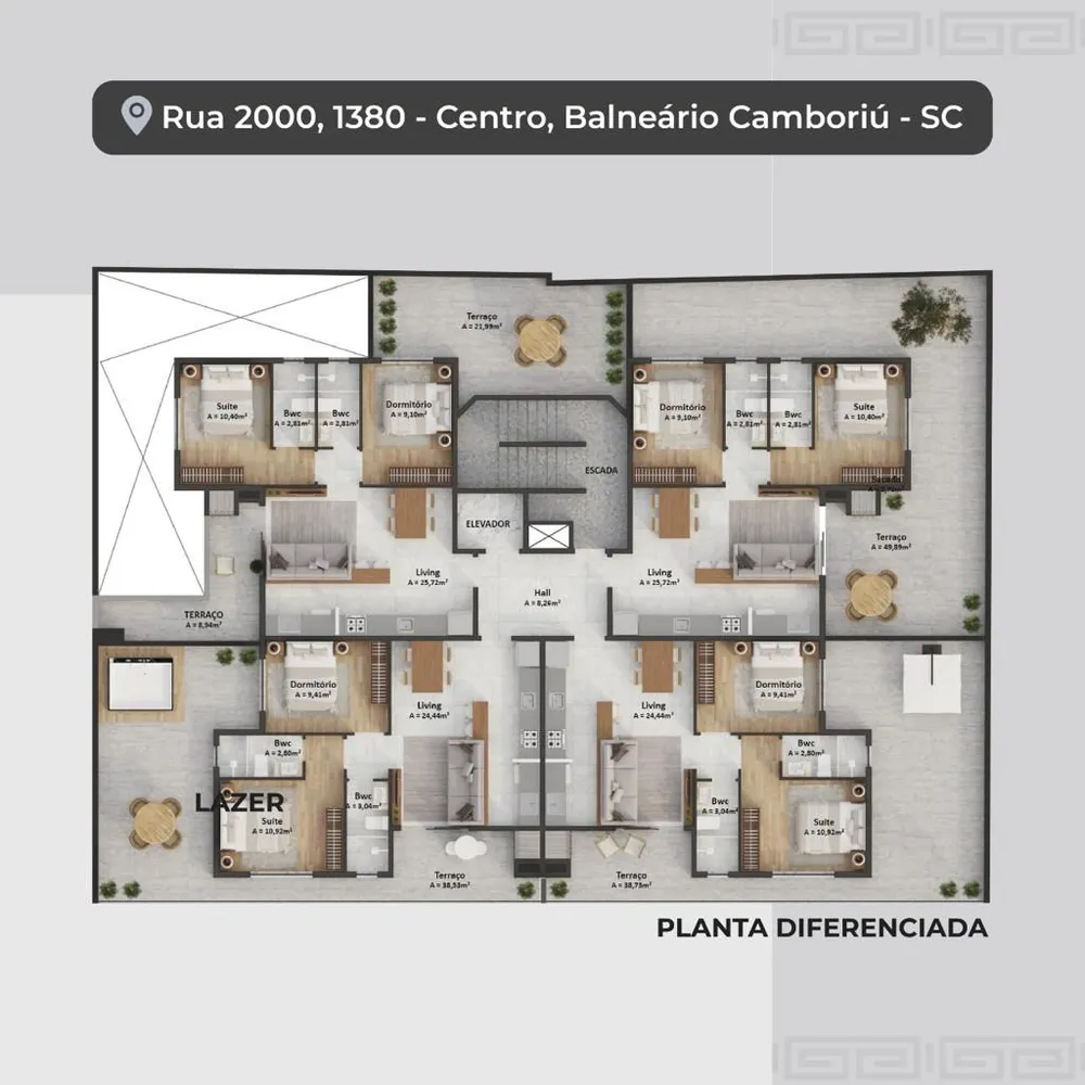 Apartamento, 2 quartos, 62 m² - Foto 4