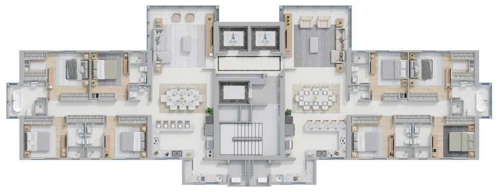 Apartamento, 4 quartos, 170 m² - Foto 1