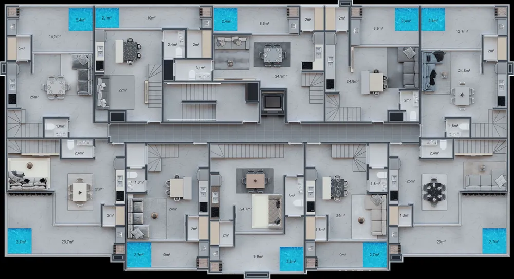 Apartamento, 2 quartos, 122 m² - Foto 7