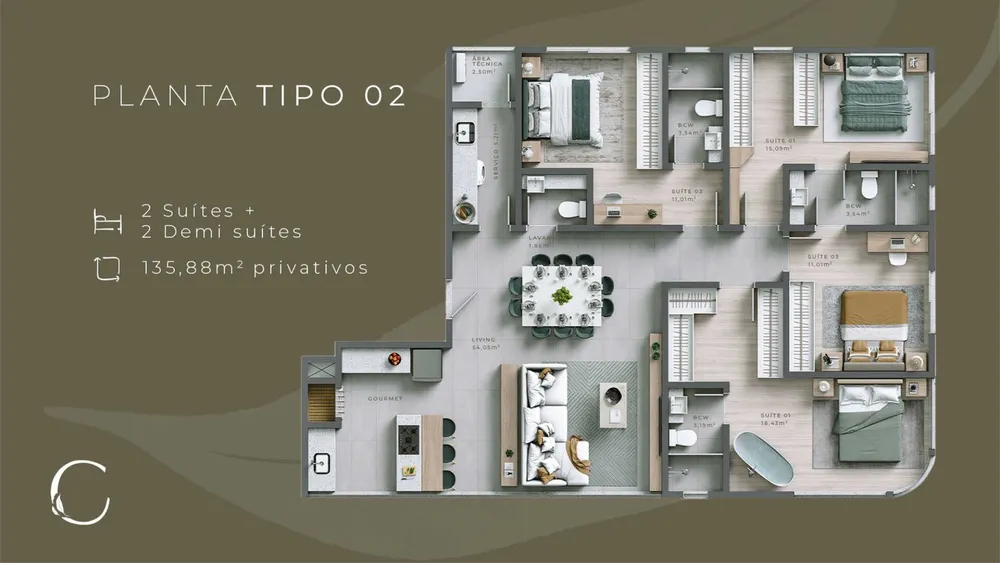 Sala-Conjunto, 135 m² - Foto 7