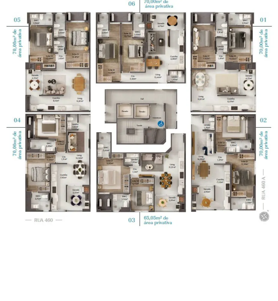 Apartamento, 70 m² - Foto 7