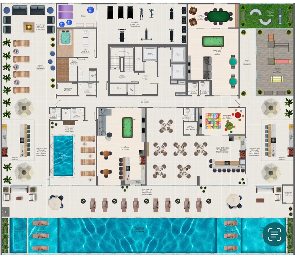 Apartamento, 3 quartos, 131 m² - Foto 1