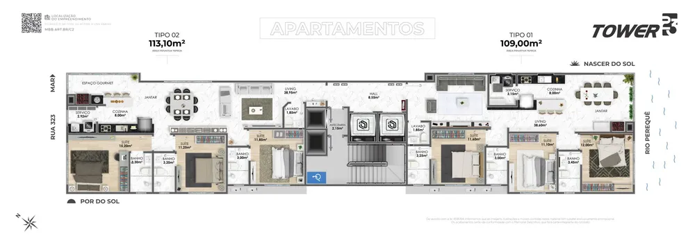 Apartamento, 3 quartos, 112 m² - Foto 7