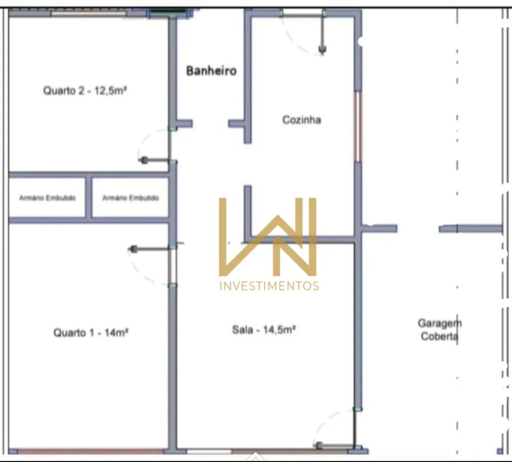 Casa, 2 quartos, 78 m² - Foto 3