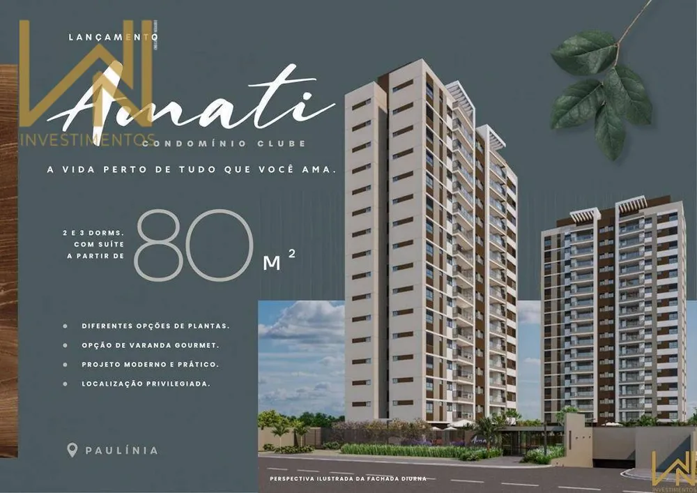 Apartamento, 3 quartos, 80 m² - Foto 2