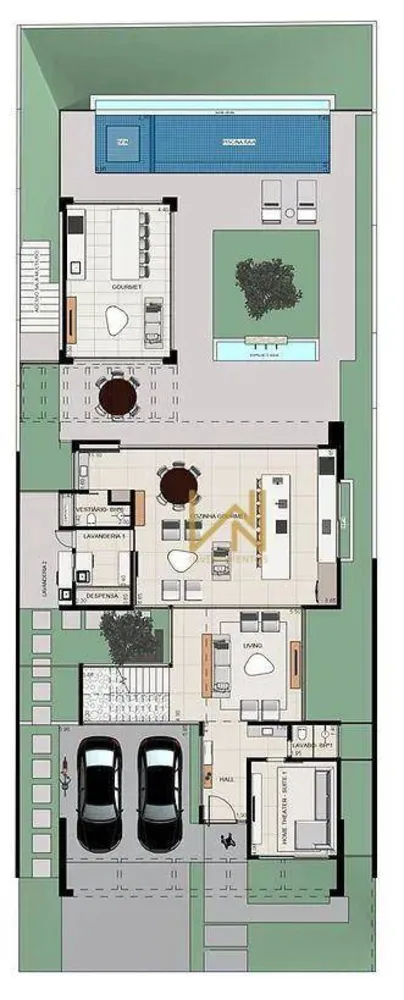 Casa de Condomínio, 5 quartos - Foto 3