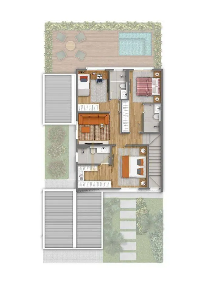 Casa de Condomínio, 3 quartos - Foto 1