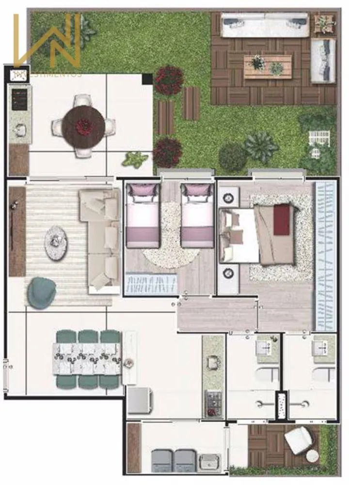 Apartamento, 3 quartos, 91 m² - Foto 11