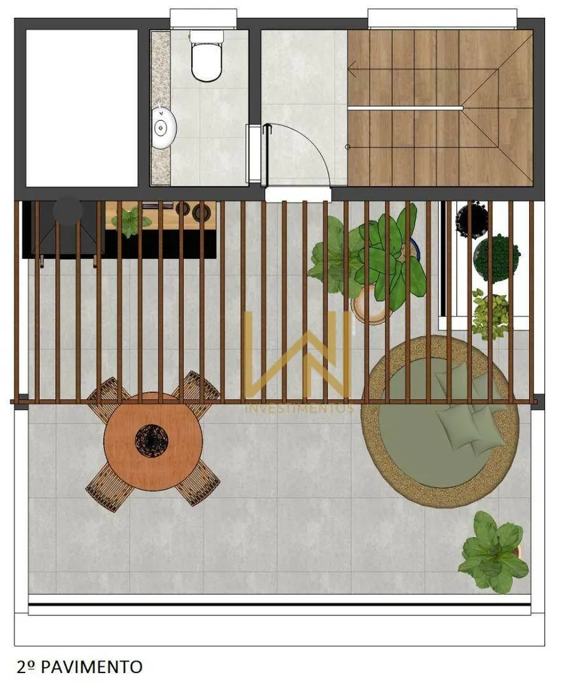 Casa de Condomínio, 3 quartos - Foto 3