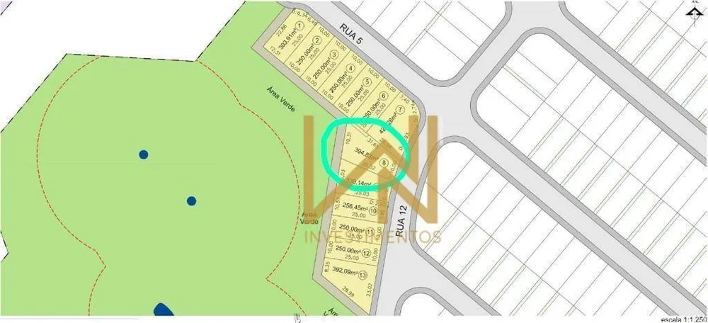 Loteamento e Condomínio, 400 m² - Foto 3