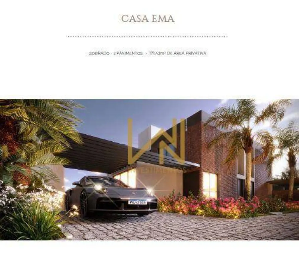 Casa de Condomínio, 3 quartos - Foto 1