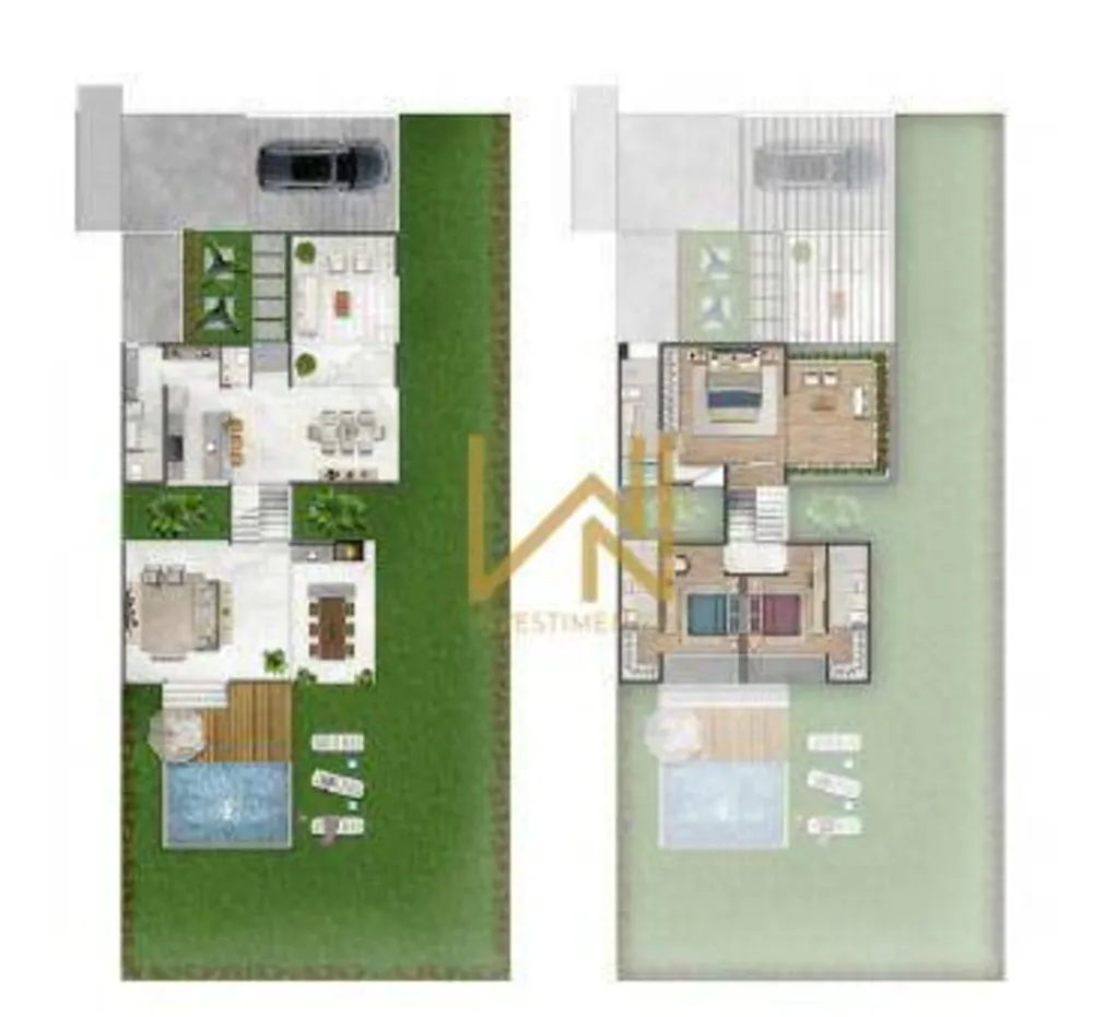 Casa de Condomínio, 3 quartos - Foto 2