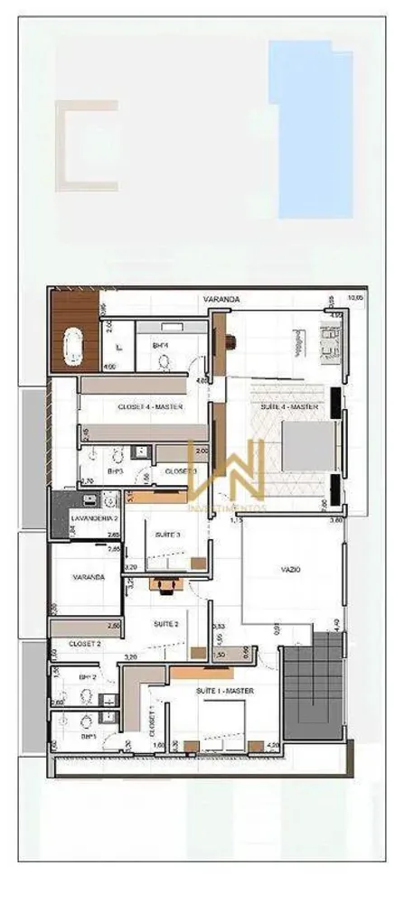 Casa de Condomínio, 4 quartos - Foto 5