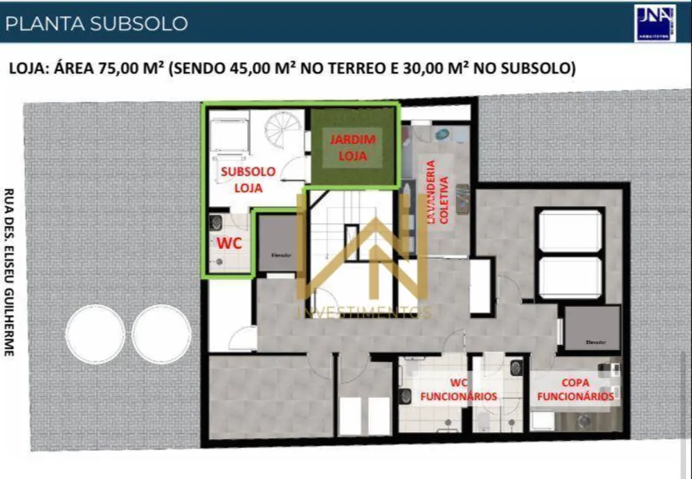 Loja-Salão, 75 m² - Foto 7