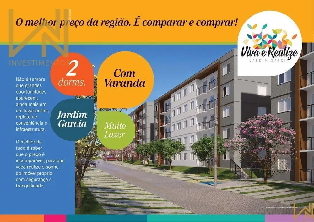 Apartamento, 2 quartos, 43 m² - Foto 1
