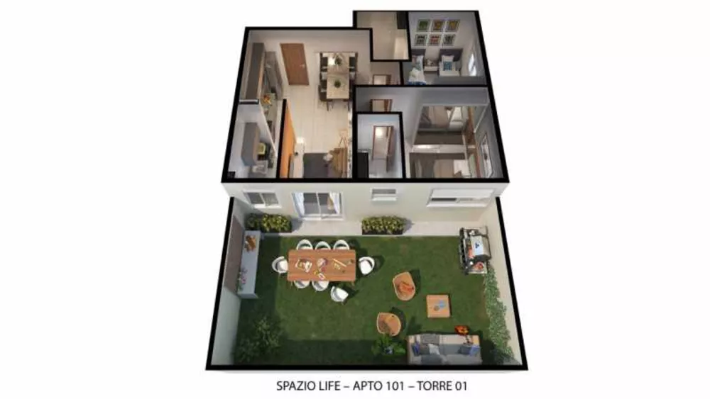 Apartamento à venda com 2 quartos, 41m² - Foto 8