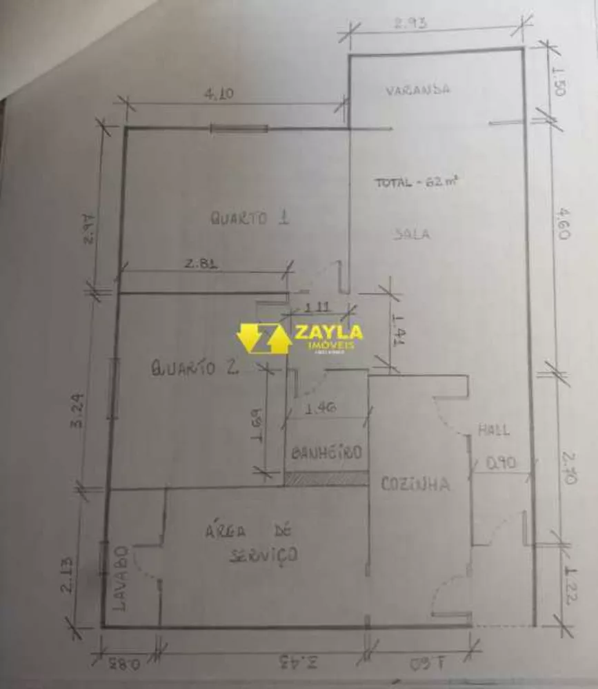 Apartamento, 2 quartos, 68 m² - Foto 1
