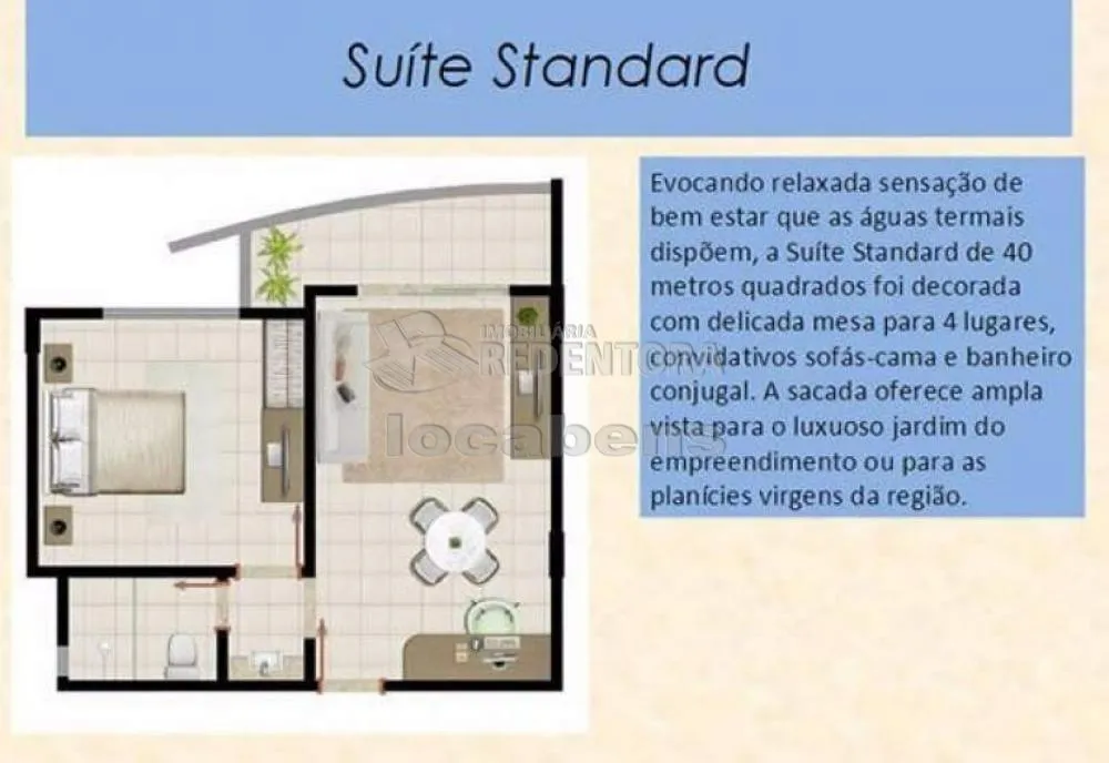 Flat/Apart Hotel, 1 quarto, 41 m² - Foto 1