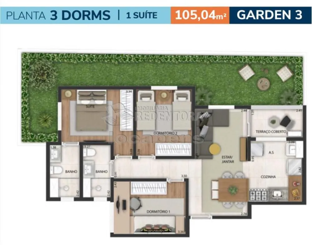 Apartamento, 2 quartos, 68 m² - Foto 7