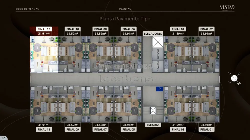 Apartamento, 1 quarto, 32 m² - Foto 4