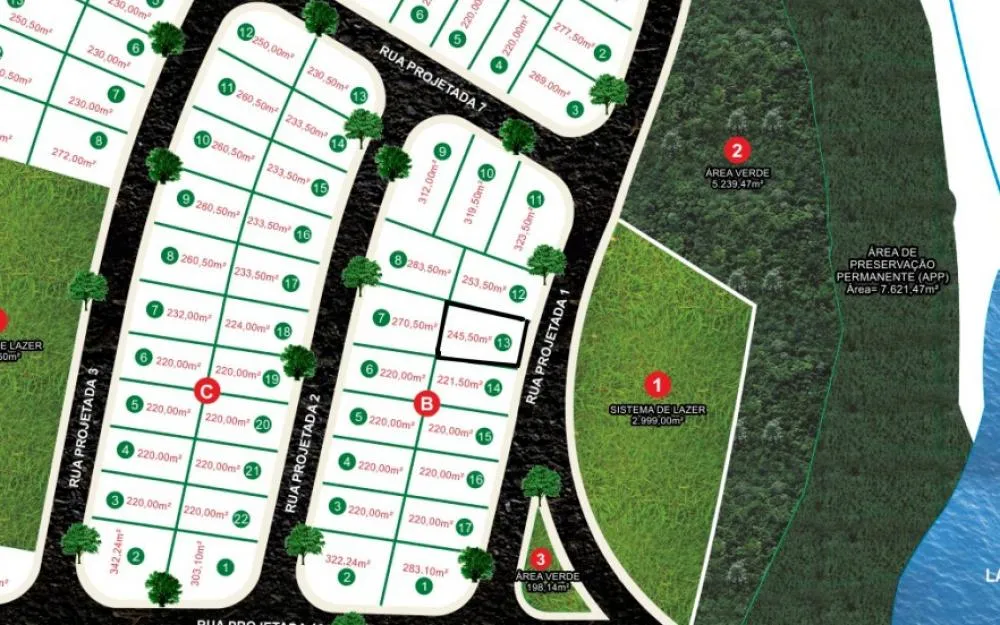 Terreno, 245 m² - Foto 3