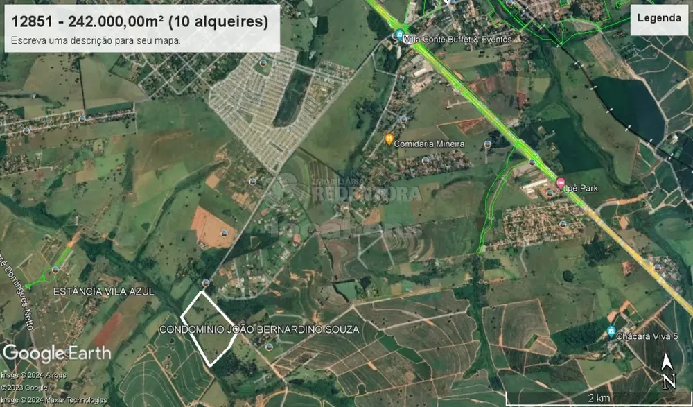 Loteamento e Condomínio, 24 hectares - Foto 1