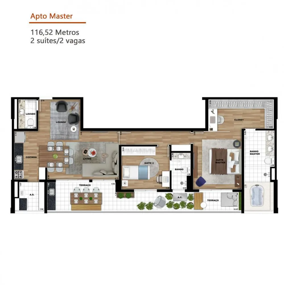 Apartamento, 1 quarto, 50 m² - Foto 4