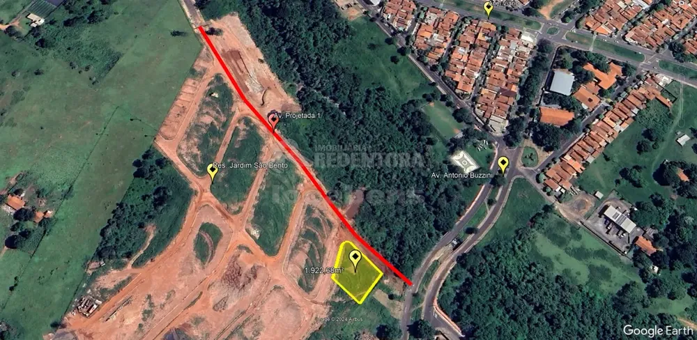 Loteamento e Condomínio, 1923 m² - Foto 1