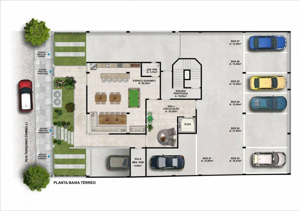 Apartamento, 2 quartos, 58 m² - Foto 1