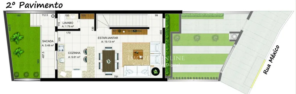 Sobrado, 3 quartos, 147 m² - Foto 1