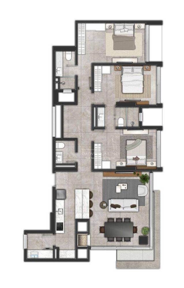 Apartamento, 3 quartos, 108 m² - Foto 4