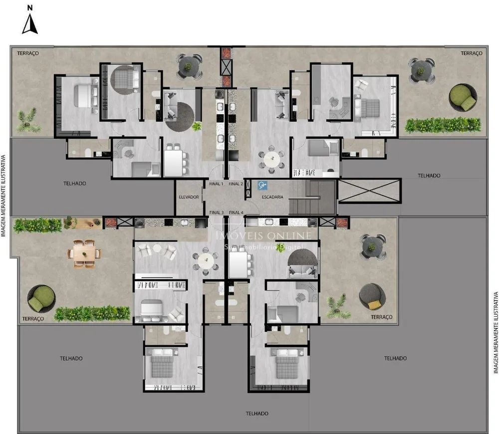 Apartamento, 3 quartos, 88 m² - Foto 2