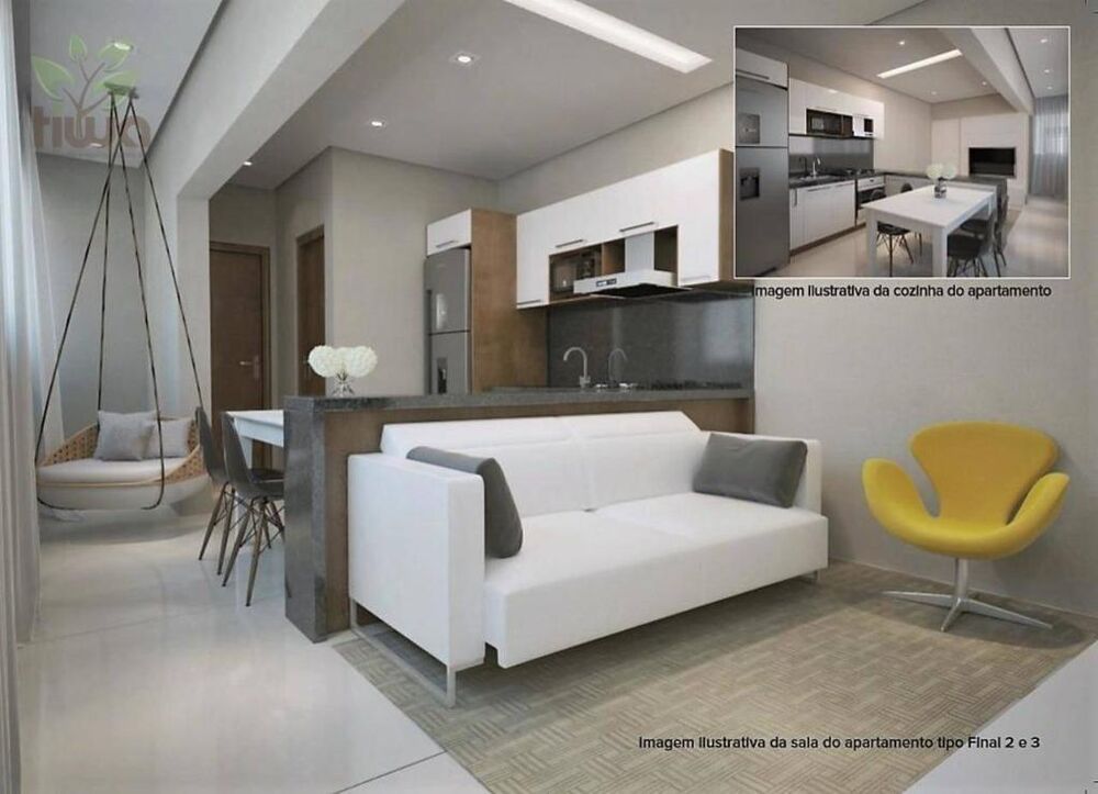Apartamento, 1 quarto, 46 m² - Foto 1