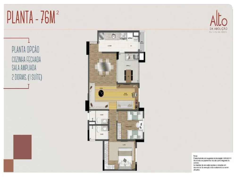 Apartamento, 2 quartos, 60 m² - Foto 5